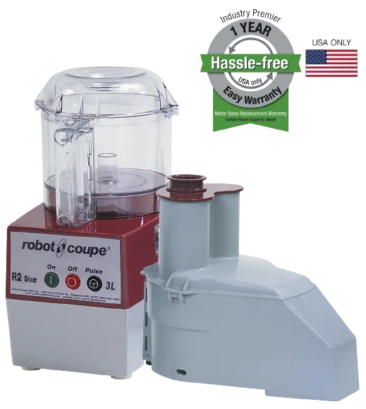 R 2 Dice CLR Combination Processor - Robot Coupe